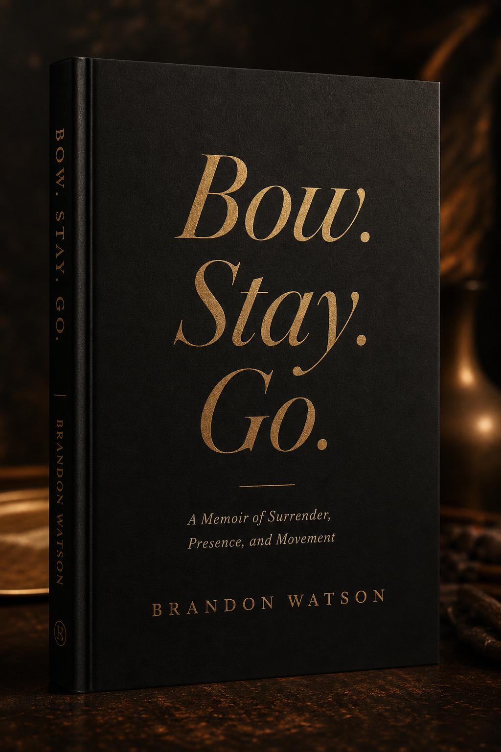 Bow. Stay. Go. memoir cover